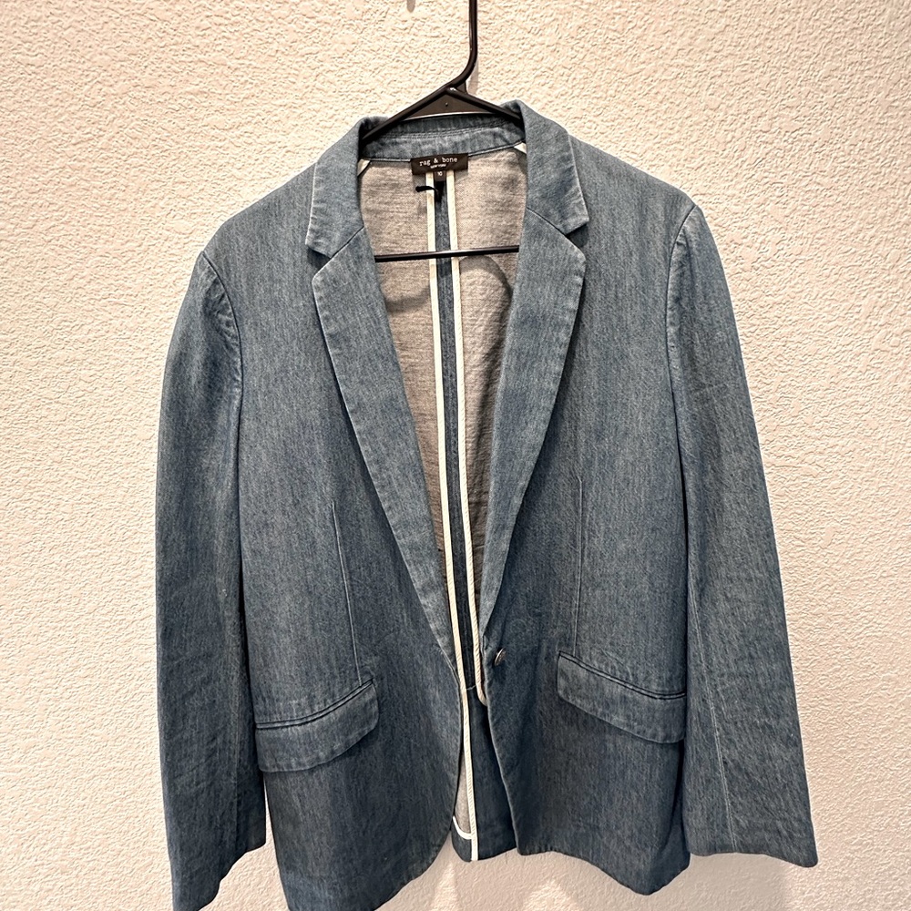 rag & bone denim blazer
